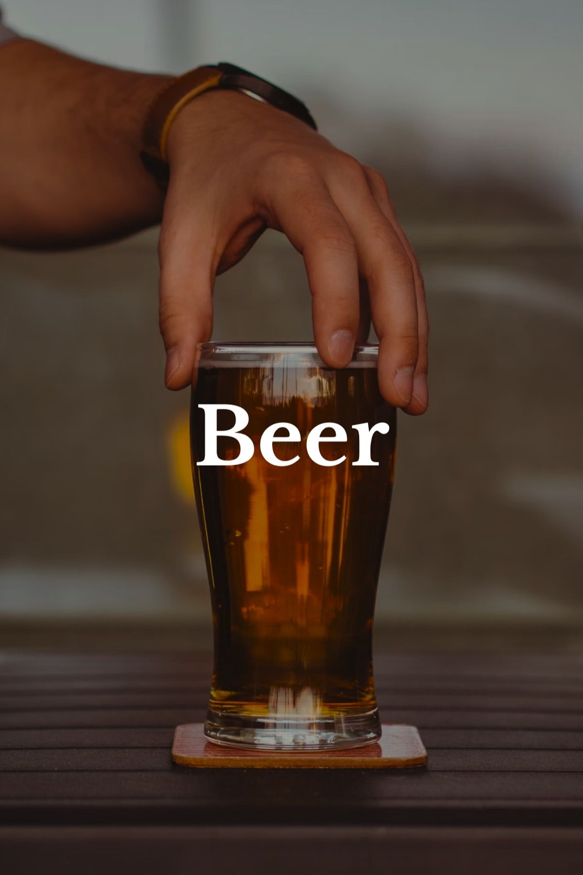 template card beer